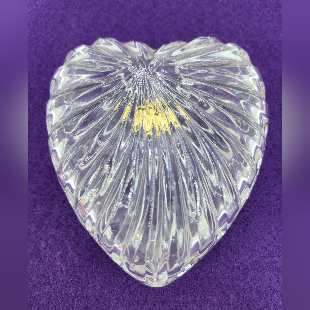 Lead Crystal Zajecar Trinket Box